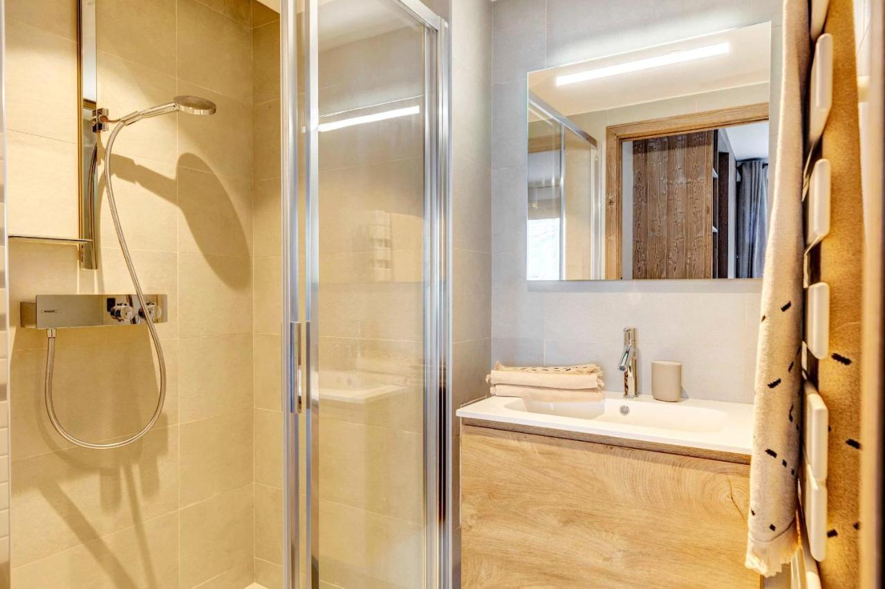 4-Room Apartment With Garden, Gym And Shared Spa Megève Buitenkant foto