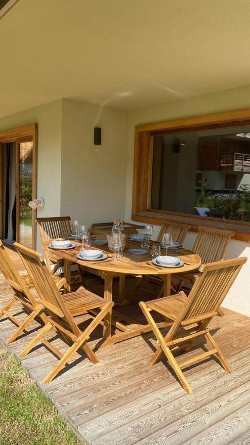4-Room Apartment With Garden, Gym And Shared Spa Megève Buitenkant foto